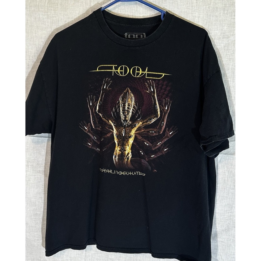 Tool Fear Inoculum 2019 Tour T-Shirt XL Black Los Angeles Short Sleeve